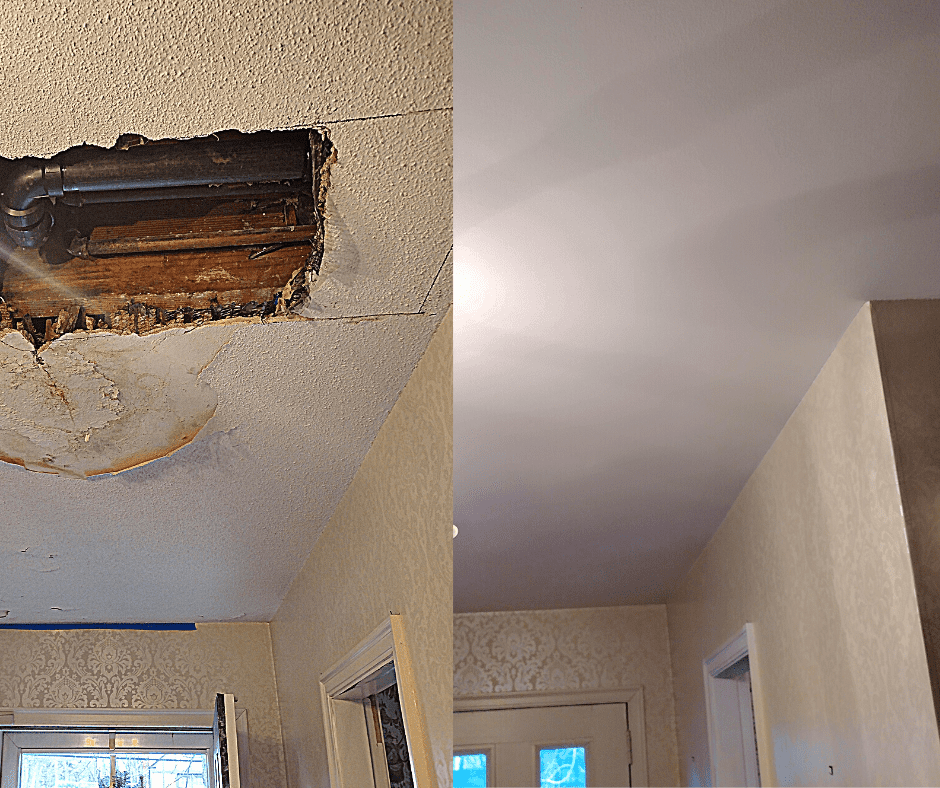 How To Fill Large Holes In Drywall A